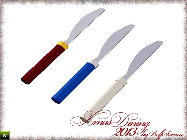 Sims 3 — X-Mas Dining 2013 Knife by BuffSumm — HAPPY CHRISTMAS and a wonderfull NEW YEAR!!! Thank you for supporting me