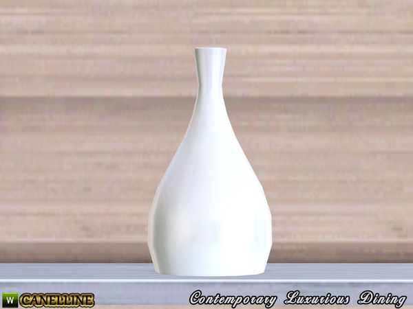 Sims 3 — Contemporary Luxurious Dining Room. Modern Vase by Canelline — Contemporary Luxurious Dining Room. Modern Vase