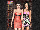 Sims 3 — Designer Mini-Dress by gergana by gerganavitlarova2 — Designer Mini-Dress, more Creations from me: