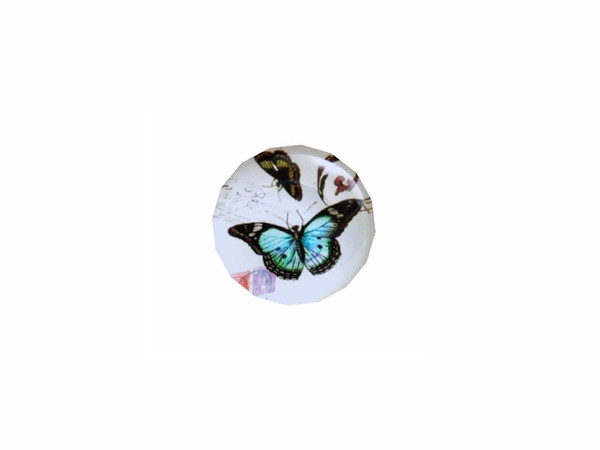 Sims 3 — Carissa Butterfly Plate by Flovv — A pretty plate.