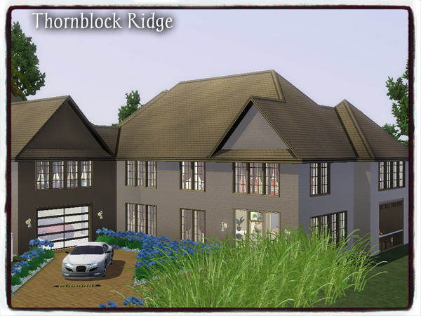 Sims 3 — Thornblock Ridge by Xodess — Do your Sims have a lot but need more space? Are they yearning for some peace and