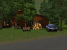 Sims 3 — Great Bear Lodge by Vanxyz72 — Great Bear Cottage is located in the mountains of Great Bear and its conifer