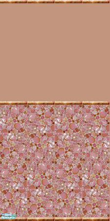 Sims 2 — Little Stones - Iris wall by Mekhi — Tiled wall with kaleidoscopic pattern.Matches my Iris floor. Enjoy!