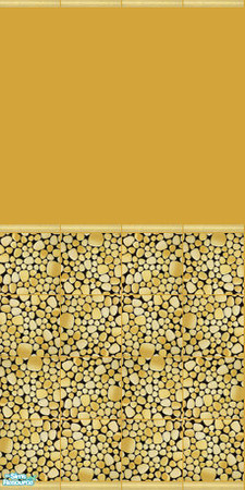Sims 2 — Little Stones - Camomile wall by Mekhi — Tiled wall with kaleidoscopic pattern.Matches my Camomile floor. Enjoy!