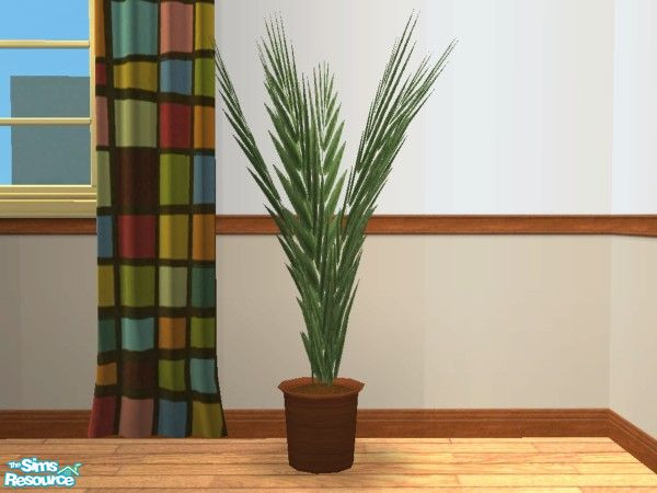 Sims 2 — Retro-Modern Living Plant by Audrey_May — 