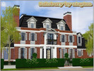 Sims 3 — Salisbury by ziapina — This historical brick house looks like an archetypal Georgian House and was built in