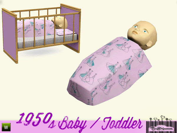 Sims 3 — 1950s Kids Toy Doll by BuffSumm — Part of the *1950s Baby and Toddler Addon* ***TSRAA***