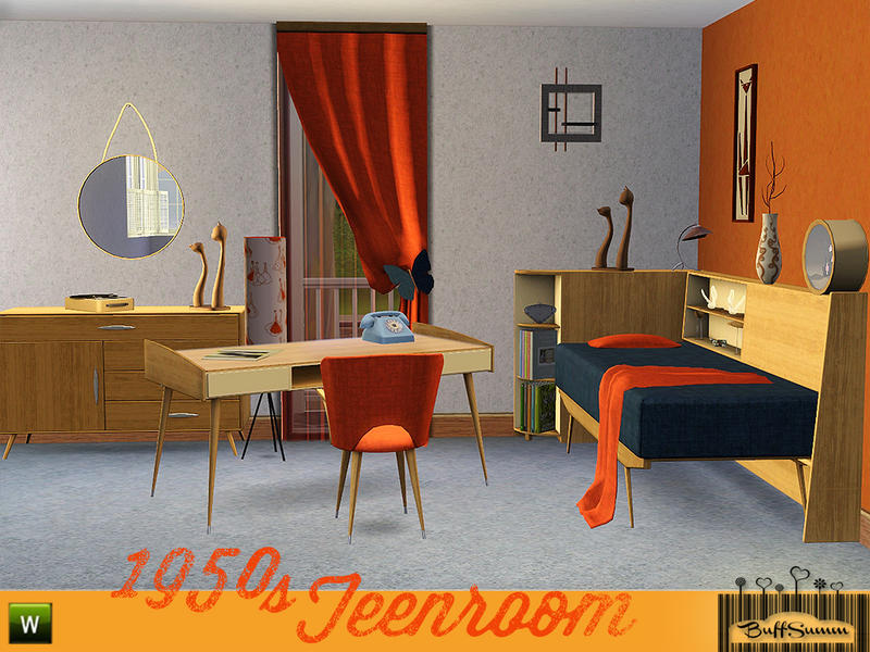 Buffsumm S 1950s Teenroom