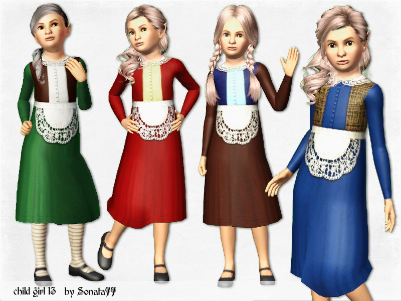 The Sims Resource - Sonata77 child girl 13