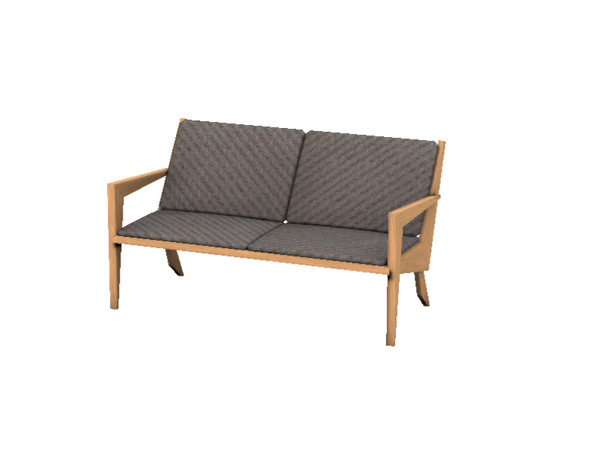 Sims 3 — Lorraine Patio Loveseat by Angela — Lorraine Patio Loveseat. Made by Angela@TSR (2014)