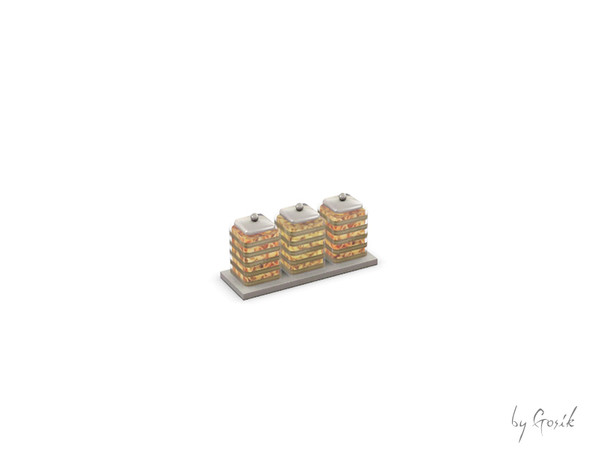 Sims 3 — New Vintage kitchen small pasta jars by Gosik — Made by Gosik at The Sims Resource. TSRAA