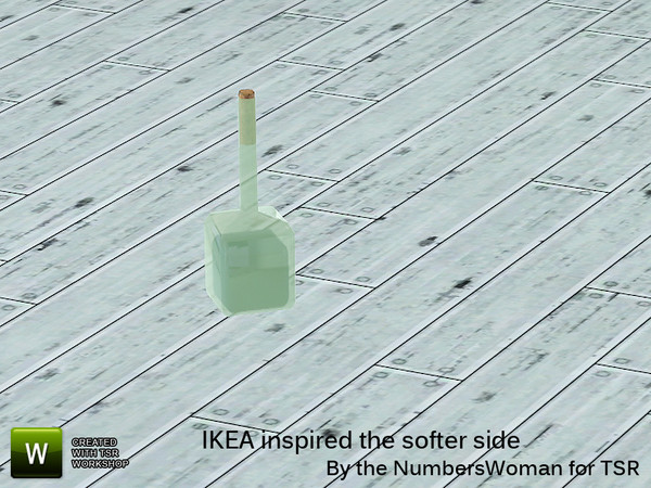 Sims 3 — Ikea Inspired The Softer Side Living Blue Bottle by TheNumbersWoman — Inspired by Ikea, Priced reasonbly by