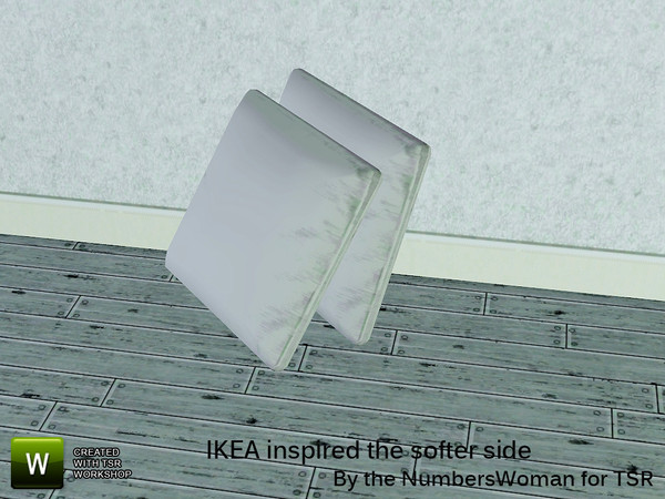 Sims 3 — Ikea Inspired The Softer Side Living Pillow Side 2 Double by TheNumbersWoman — Inspired by Ikea, Priced