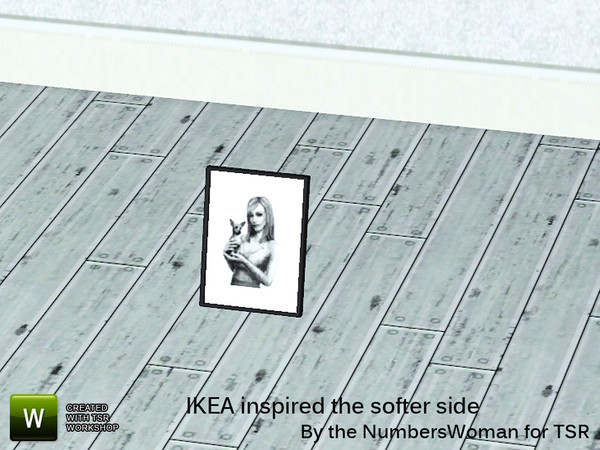 Sims 3 — Ikea Inspired The Softer Side Living Photo Small by TheNumbersWoman — Inspired by Ikea, Priced reasonbly by
