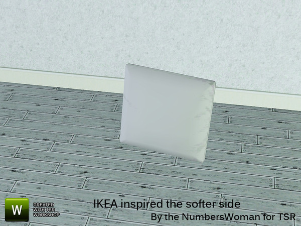 Sims 3 — Ikea Inspired The Softer Side Pillow 4 Middle Back by TheNumbersWoman — Inspired by Ikea, Priced reasonbly by