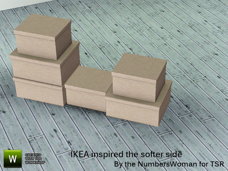 The Sims Resource Ikea Inspired The Softer Side Living Box End Table