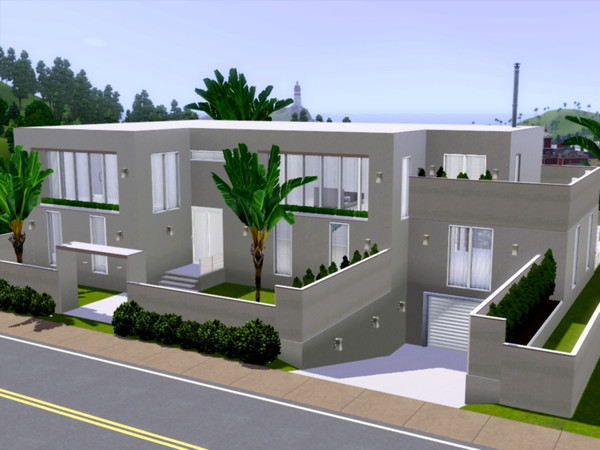 Sims 3 — Sterling Concept by Adauri2 — Starling Concept was based on simplicity of colors. On the outside, pastels to