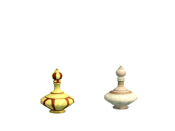 Sims 3 — Durham Genie Bottle Decor by Rennara — Decor -genie bottle -Durham