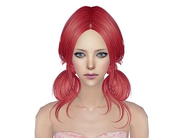 Sims 2 — Skysims Hair 172 Red by Skysims — 