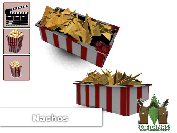 Sims 3 — Nachos by DieLamas2 — Nachos with extra Sauce. A perfekt Snack for every movie.