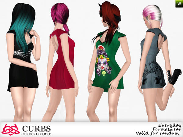 Colores Urbanos' Mini dress for teen 05