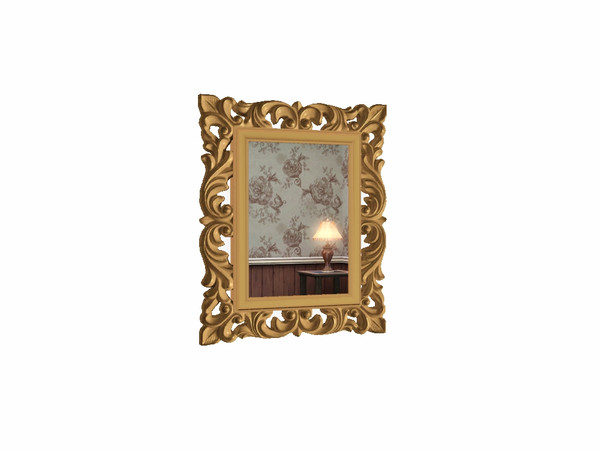 Sims 3 — Brownie Chic Mirror by Flovv — A pretty mirror.