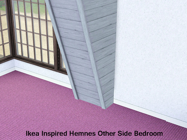 Sims 3 — Ikea Inspired Ikea Hemnes The Other Side Bedroom Single Wall Piece by TheNumbersWoman — Inspired by Ikea, Priced