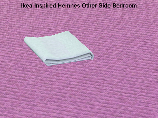Sims 3 — Ikea Inspired Ikea Hemnes The Other Side Bedroom Chest Blanket 1 by TheNumbersWoman — Inspired by Ikea, Priced