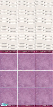 Sims 2 — Wave - wall by Mekhi — Enjoy!