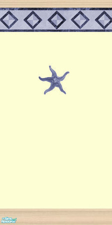 Sims 2 — Seaside Bathroom - with shell by clare030182 — A bathroom to make your sim feel like they're back at the