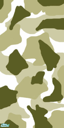 Sims 2 — Camo Desert Wall Covering / Paint by twig182 — Camo Desert style wall covering / paint job. Add some Army /