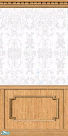 Sims 2 — Fancy-Pancy Wallpaper Set in Gray by loopywelshsimmer —  This beautiful Victorian wallpaper in Gray will show