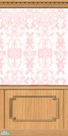 Sims 2 — Fancy-Pancy Wallpaper Set in Fuschia by loopywelshsimmer —  This beautiful Victorian wallpaper in Fuschia will