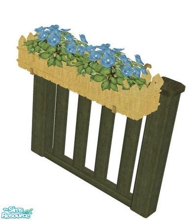 Sims 2 — Outdoor set - flower box 2 by Sophel21 — outdoor set which based on the fab balcony mesh set from birgit43. Set