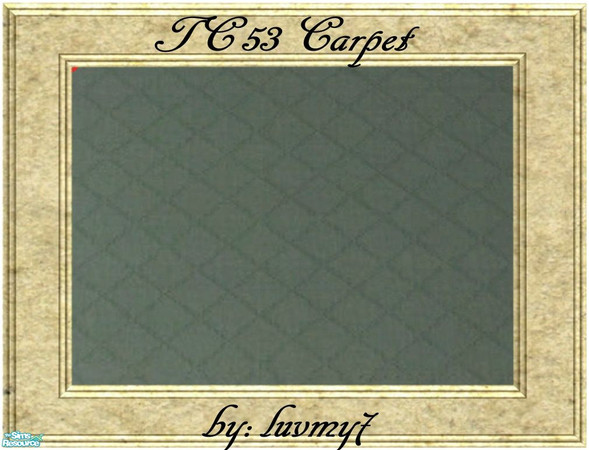 Sims 2 — TC53 Marble Elegance Livingroom - Carpet by luvmy7 — A textures carpet recolored to match my TC53 Marble