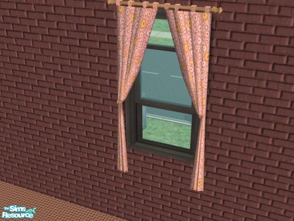 Sims 2 — TC52 Loft Curtains Recolor by rpaxton — Texture Challenge 52 loft curtain recolor of Maxis mesh, textures by