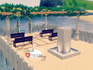 Sims 3 — Beach Wedding 2 by Majella13 — Have fun with the second beach wedding venue. Enjoy a view as the ceremony takes