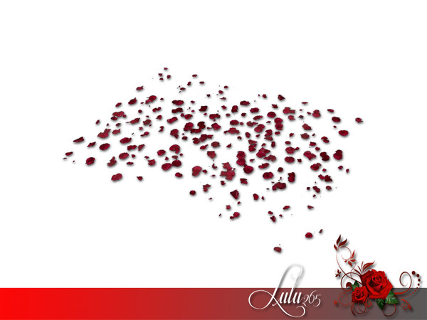 Sims 3 — Valentines  Bedroom Rose Petals by Lulu265 — Part of the Valentines Bedroom Set Made by Lulu265 for TSR. Please