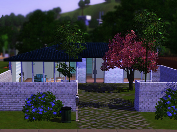Sims 3 — Little Harmony by CyberWolfAnkha2 — A little cozy and calm starter house for couple or one person. :) Contains