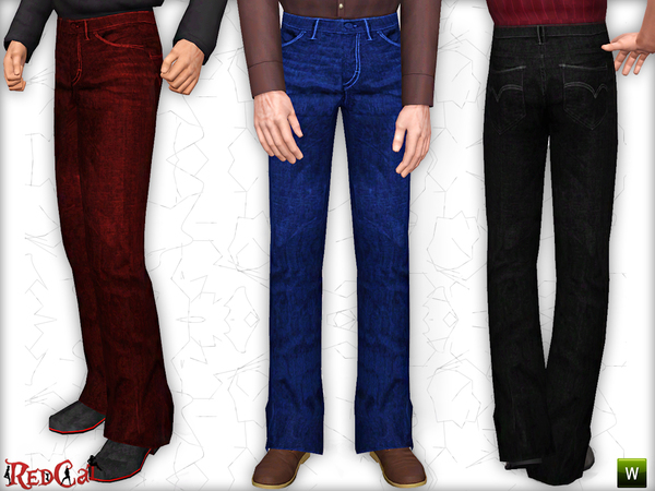 The Sims Resource - Male Set 004_Jean