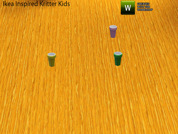 Sims 3 — Ikea Inspired Kritters Kids Room Cup by TheNumbersWoman — Inspire by Ikea, priced resonably by design.TSRAA. The