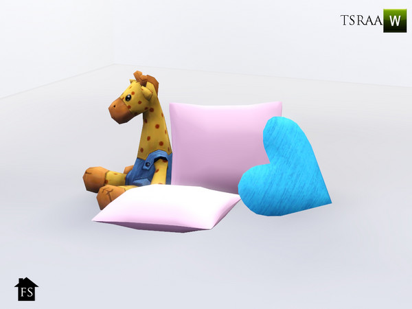Sims 3 — FS Sweetheart  Nursery Floor Pillows by fantasticSims — FS Sweetheart Nursery Floor Pillows fantasticSims TSR