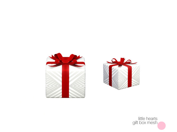 Sims 3 — Heart Gift Box Mesh by DOT — Heart Gift Box Mesh by DOT of The Sims Resource