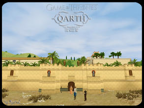 Sims 3 — GoT Qarth Inspired Lot by murfeel — Inspired by the greatest city that ever was or will be, this 3br 3bth EIK