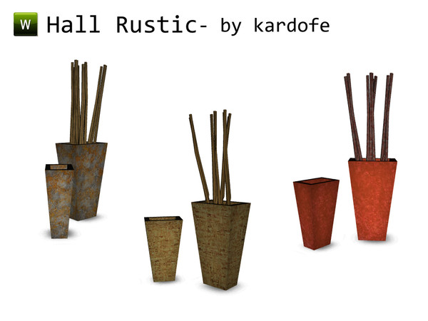 Sims 3 — kar_Rustic hall_vase by kardofe — Vase by kardofe