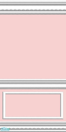 Sims 2 — jsf2PinkWR by jsf — Baby pink paint in bright white lacquered mouldings. Matching jsf2TilePink and jsf2PinkW