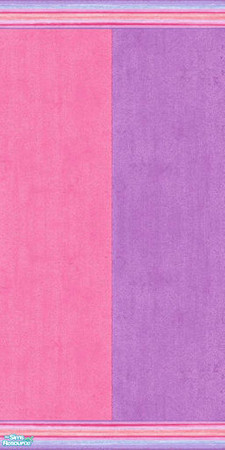 Sims 2 — Wall Two Tones of Purple Thick Stripe with Stripes Paneling by Sheera — Part of my Gradients of Purple Stripes