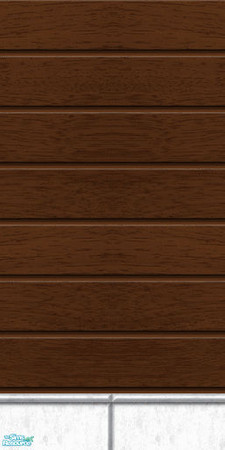 Sims 2 — Studio K WWPL04 - Chocolate by StudioKhagerks — 20 colors. Can be found under Siding and can be purchased for 12