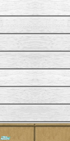 Sims 2 — Studio K WWPL03 - White by StudioKhagerks — 20 colors. Can be found under Siding and can be purchased for 12