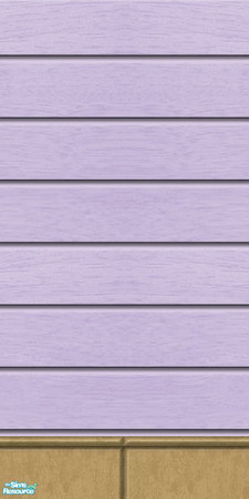 Sims 2 — Studio K WWPL03 - Lavender by StudioKhagerks — 20 colors. Can be found under Siding and can be purchased for 12